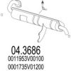 MTS 04.3686 Catalytic Converter